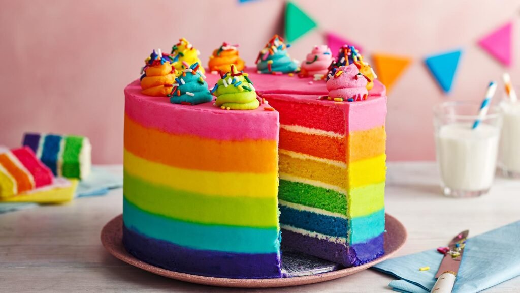 rainbow cake